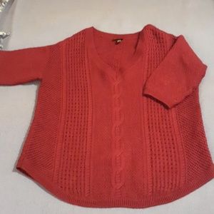 Short sleeve sweater